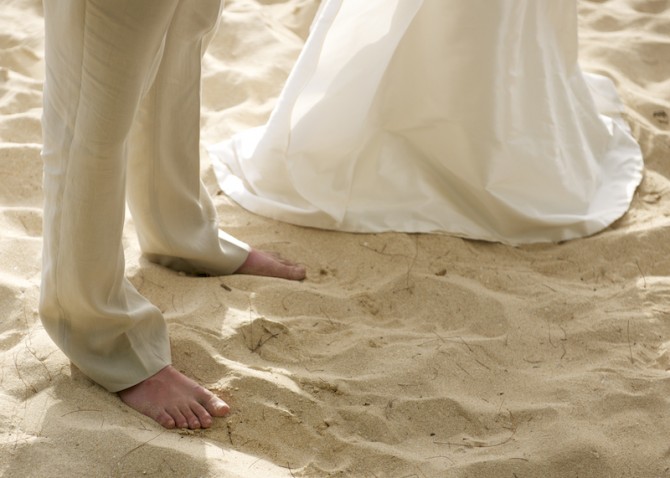 Beach Ceremony and Reception at The Cliff Restaurant- Weddings By Malissa Barbados