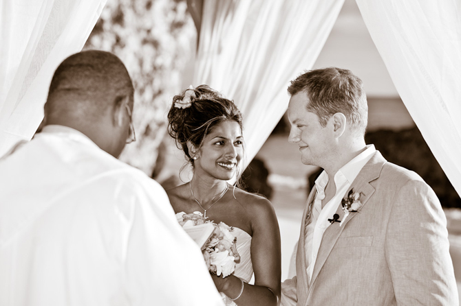 Intimate wedding at The Cliff Restaurant Barbados- Weddings By Malissa