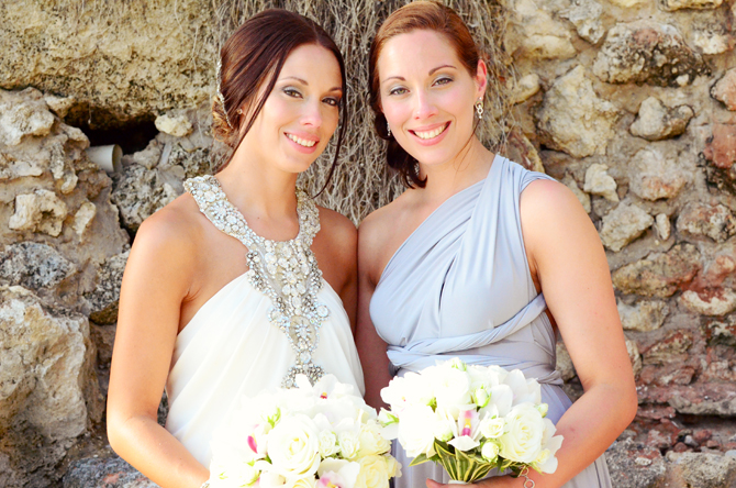 Beach Ceremony at The Cliff Restaurant- Weddings By Malissa Barbados