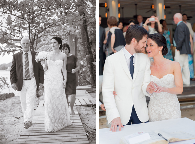 Bride and Groom at Lonestar Barbados Wedding