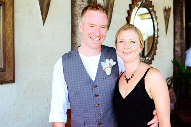 Beach Ceremony at The Cliff Restaurant- Weddings By Malissa Barbados