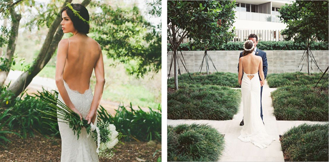 Backless Wedding Dresses- Weddings By Malissa Barbados 