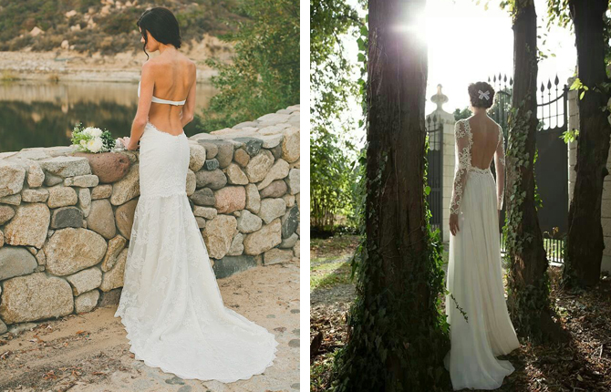 Backless Wedding Dresses