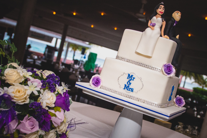 Wedding Cake- Cath and Jack's Wedding- Weddings by Malissa Barbados