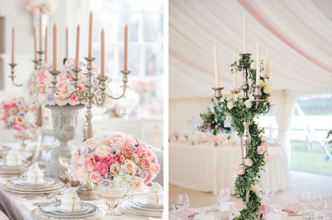 Candelabra Decor- Weddings By Malissa Barbados 