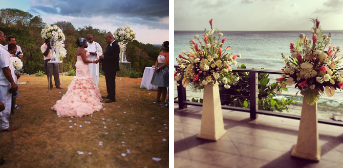 Ceremony Set up- Weddings By Malissa Barbados 