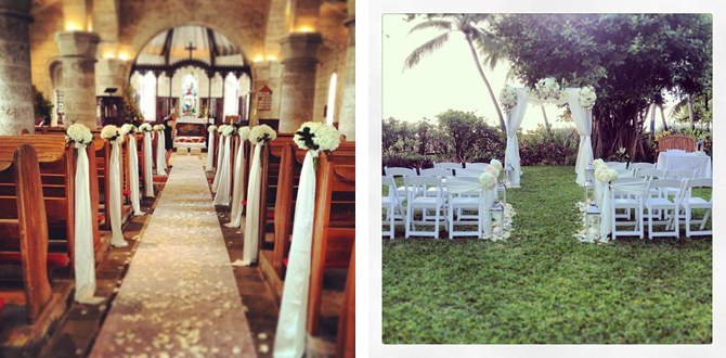 Ceremony Set up- Weddings By Malissa Barbados 