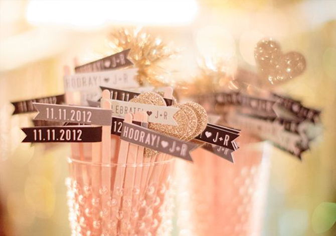 Drink Stirrers- Weddings By Malissa Barbados