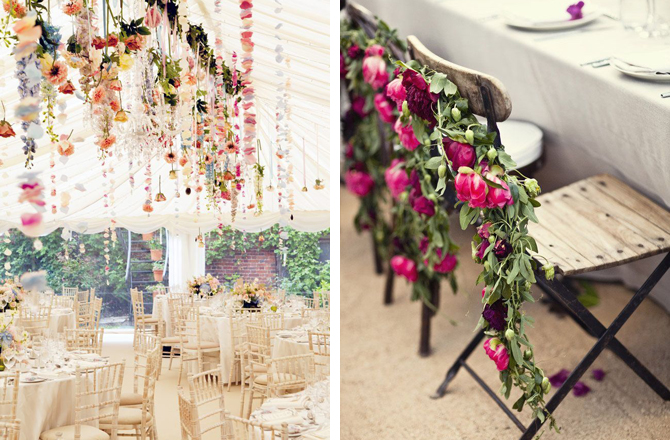 Floral Garland Ideas- Weddings By Malissa Barbados