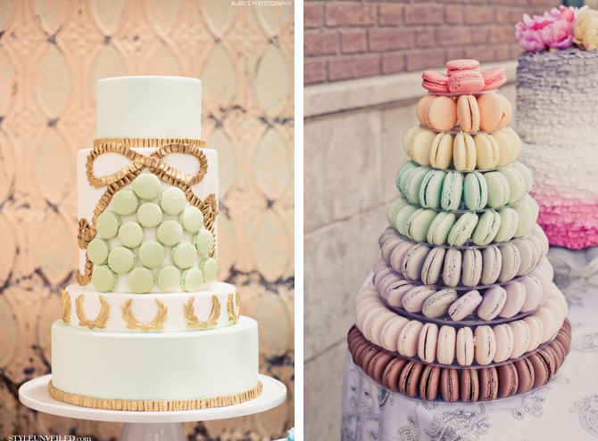 Macaron Wedding Cake 