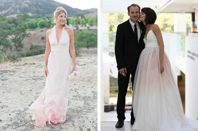 Ombre Wedding Dresses