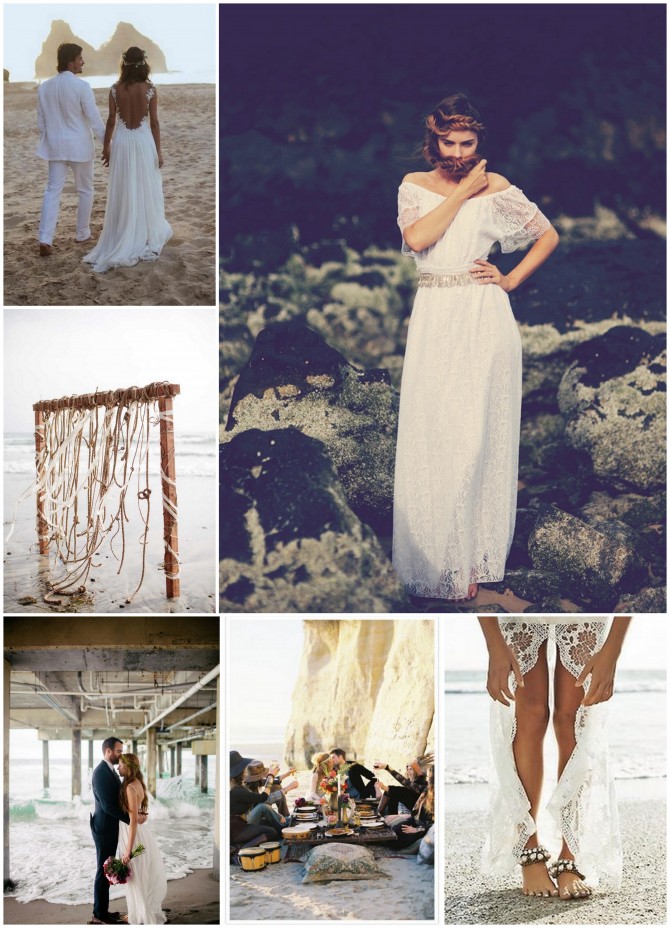 Bohemian Beach Wedding Inspiration- Weddings By Malissa Barbados